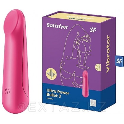 Мини-вибратор Satisfyer Ultra Power Bullet 3 красный от sex shop Extaz фото 2