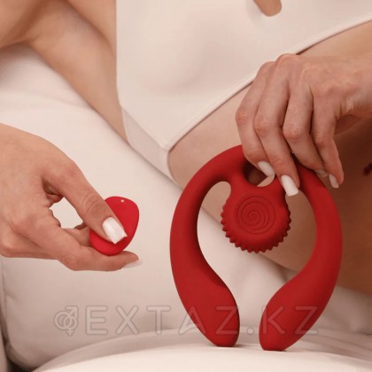 Svibe Snail gizi duo Бургундия жұп стимуляторы от sex shop Extaz фото 8