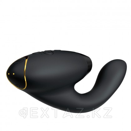 Байланыссыз клиторлық стимулятор Womanizer duo 2 қара от sex shop Extaz фото 3