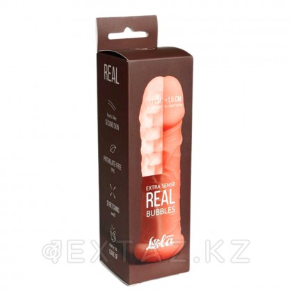 Real Extra sense Bubbles dildo ұсынысы (13,5 * 2 см) от sex shop Extaz фото 8