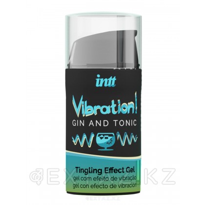 Gin & Tonic-діріл әсері бар сұйық интимдік гель, 15 мл от sex shop Extaz
