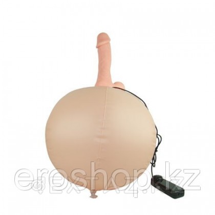 Вибратор реалистик на мяче от sex shop Extaz