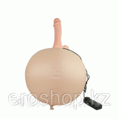 Вибратор реалистик на мяче от sex shop Extaz фото 3