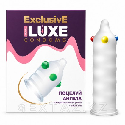 Презерватив Luxe № 1 сүйісу періште үш мәрмәрмен от sex shop Extaz