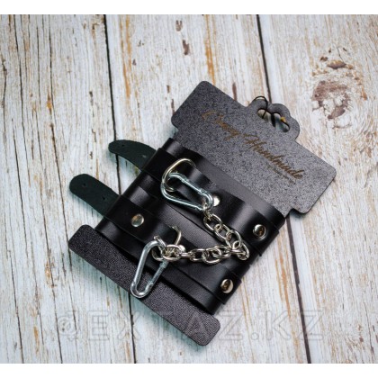 Оковы однослойные скругленные, черные - extaz.kz фото 2 Бұғаулар бір қабатты дөңгелектелген, қара от sex shop Extaz фото 2