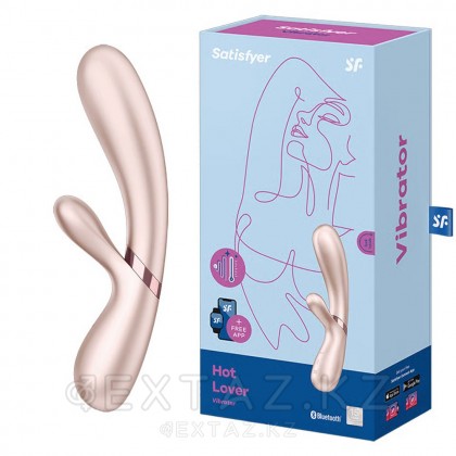Satisfyer Hot Lover Silver жылытылатын Вибратор от sex shop Extaz фото 2