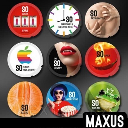 MAXUS презервативтер So Much секс классикалық сұр 1 дана. от sex shop Extaz фото 3