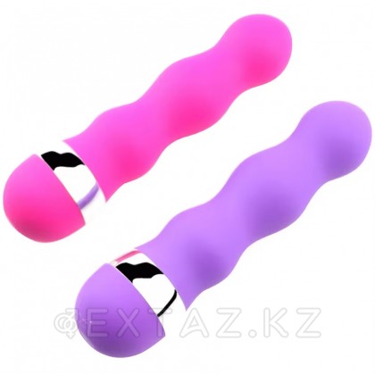 Толқынды қуат вибраторы күлгін от sex shop Extaz фото 7