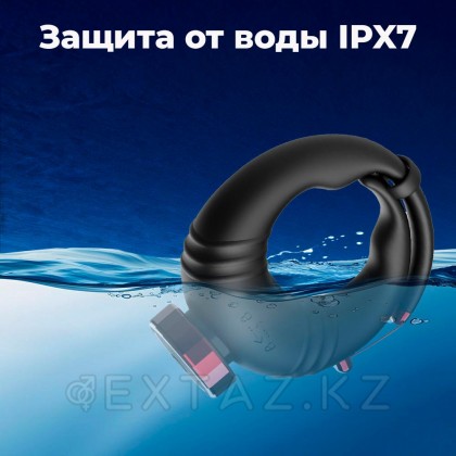 Қосымша арқылы басқарылатын эрекциялық діріл сақинасы от sex shop Extaz фото 6