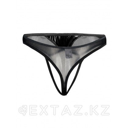 Трусики с доступом, с кожаной вставкой от sex shop Extaz фото 4