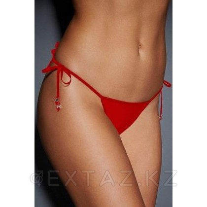 Сексуальные ажурные стринги, красные от sex shop Extaz фото 4