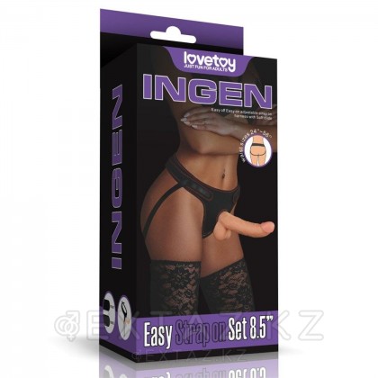 Ingen трусикасындағы Страпон (21,5*4,5) от sex shop Extaz фото 8