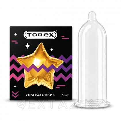 Torex party презервативтері ультра жұқа №3 от sex shop Extaz