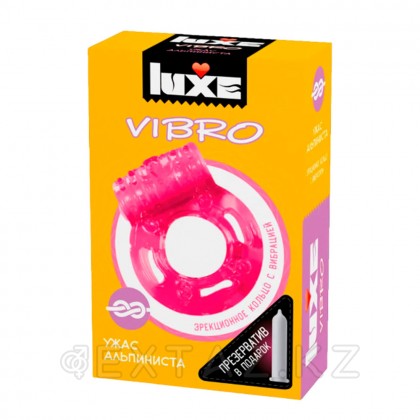 LUXE Vibro діріл сақинасы альпинистің сұмдығы (+ презерватив) от sex shop Extaz фото 5