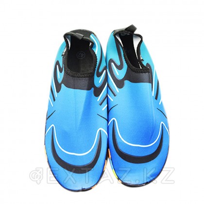 Қара және ақ жолақты аквашуздар көк (39) от sex shop Extaz фото 3