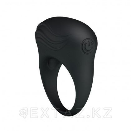 Қуатты діріл ұяшығы бар силиконды діріл сақинасы от sex shop Extaz фото 3