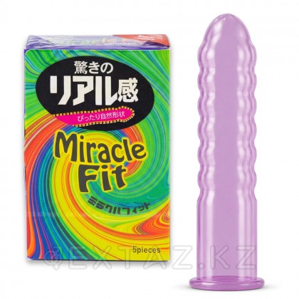 Sagami Miracle Fit презервативтері 5 дана (анатомиялық пішін) от sex shop Extaz