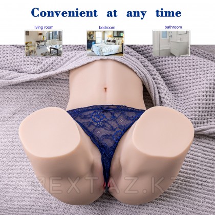 Gina үйкеліс функциясы бар шынайы Қос мастурбатор от sex shop Extaz фото 8