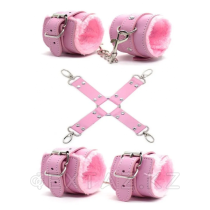 БДСМ набор 10 предметов, розовый от sex shop Extaz фото 5