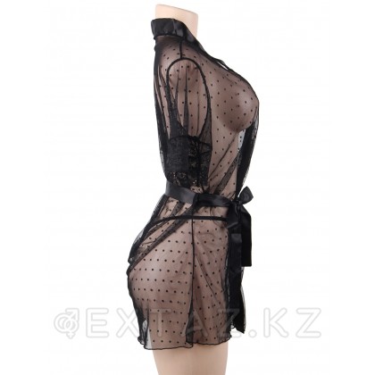 Прозрачная накидка (5XL) от sex shop Extaz фото 9