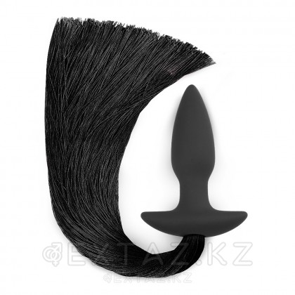 Анальная тығын құйрығымен Pony Tail Black от sex shop Extaz