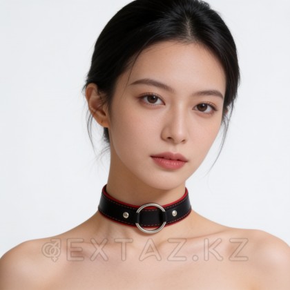 Жұмсақ қызыл астары бар жаға от sex shop Extaz фото 4
