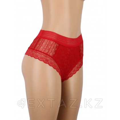 Бразилиялық Floral Lace қызыл Трусики (өлшемі M-L) от sex shop Extaz фото 6