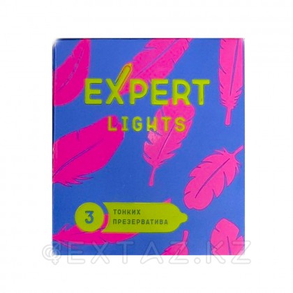 EXPERT lights № 3 презервативтер (ультра жұқа), 3 дана от sex shop Extaz