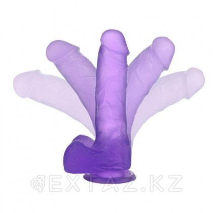 Dildo-Crystal Dildo Medium Lovetoy (17*3.5) күлгін от sex shop Extaz фото 2