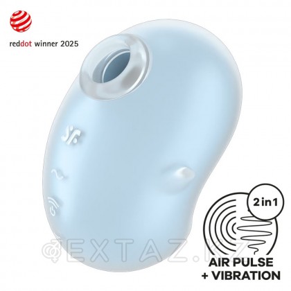 Satisfyer Cutie Ghost клиторлық стимуляторы көк от sex shop Extaz фото 2