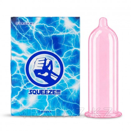 Sagami squeeze презервативтері 5 дана. от sex shop Extaz