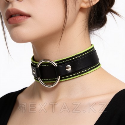 Crazy Handmade жұмсақ жасыл астары бар жаға от sex shop Extaz фото 2