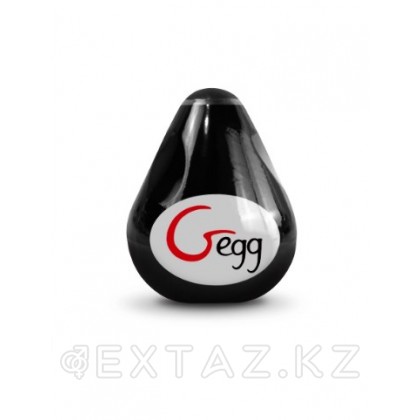 Gvibe Gegg Black-жұмыртқа мастурбаторы, 6. 5х5 см. қара от sex shop Extaz