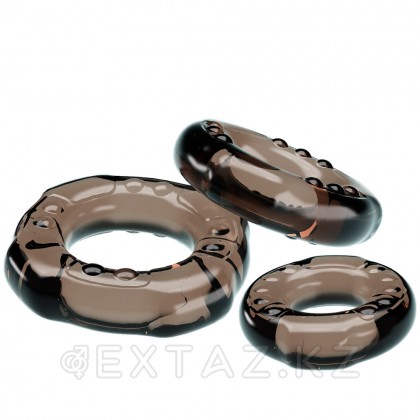 Baile Cock rings эрекциялық сақина жинағы (3 дана) от sex shop Extaz фото 4
