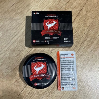 Kangaroo эрекциясын жақсартуға арналған қоздырғыш (15 қойынды. + қоздырғыш гель) от sex shop Extaz фото 6