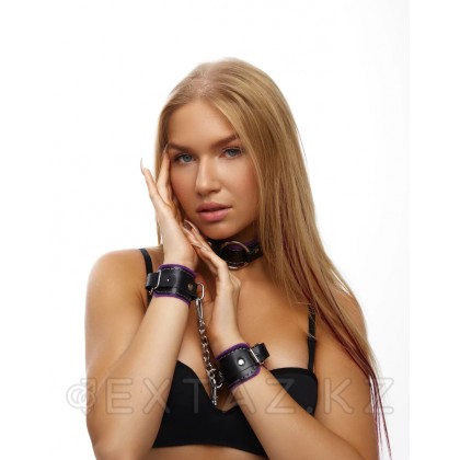 Жұмсақ күлгін астары бар жаға от sex shop Extaz фото 2