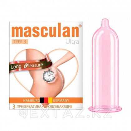 Презерватив MASCULAN 3 Ultra ұзарту әсері, 3 дана от sex shop Extaz