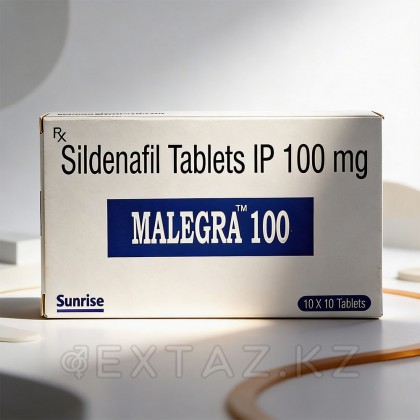 Malegra 100 mg потенциалын күшейтуге арналған Препарат (10 дана) от sex shop Extaz фото 6