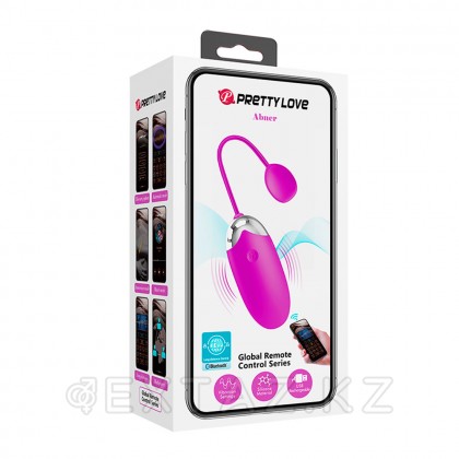 Смартфонға қосылған Pretty love ұсынған Abner діріл жұмыртқасы  от sex shop Extaz фото 6