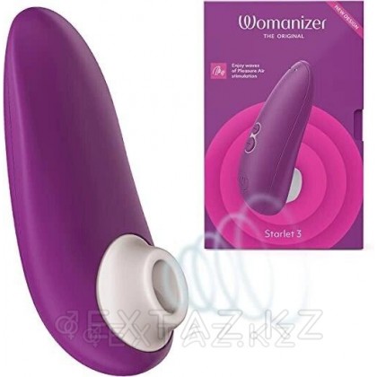 Байланыссыз клиторлық стимулятор Womanizer starlet 3 күлгін от sex shop Extaz фото 4