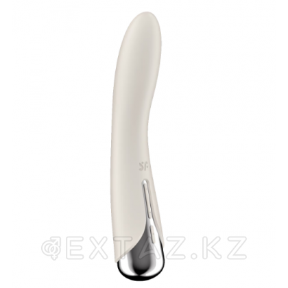 Айналу функциясы бар вибратор Satisfyer Spinning Vibe 1 бежевый от sex shop Extaz фото 2