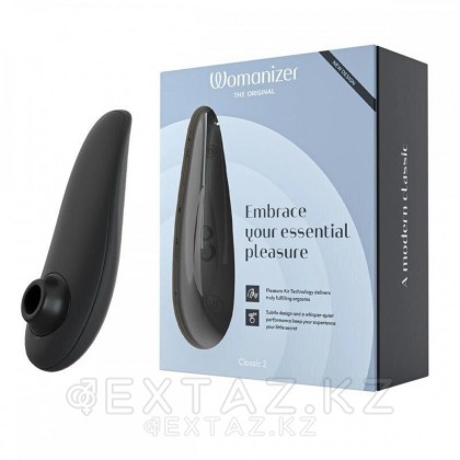 Womanizer Classic 2 байланыссыз клиторальды стимулятор қара от sex shop Extaz фото 2