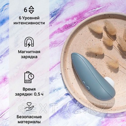 Байланыссыз клиторлық стимулятор Womanizer starlet 3 сұр от sex shop Extaz фото 11