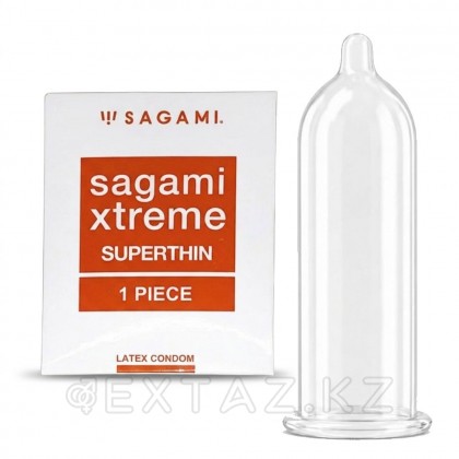 Sagami Xtreme superthin презервативтері (ультра жұқа) 1 дана. от sex shop Extaz