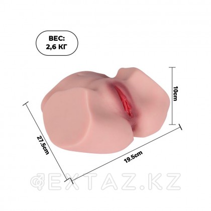Шынайы Қос мастурбатор Thulma (қынап+анус) от sex shop Extaz фото 7