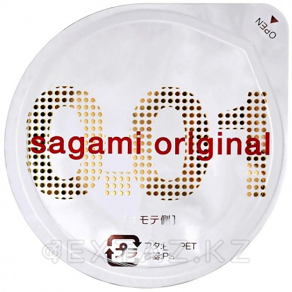 Полиуретанды презервативтер Sagami Original 001 (0.01 мм) 1 дана. от sex shop Extaz фото 5