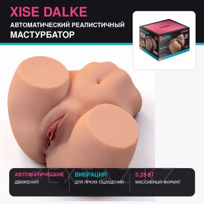 Dalke үйкеліс функциясы бар шынайы Қос мастурбатор от sex shop Extaz фото 8