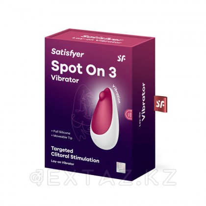 Satisfyer spot клиторлық стимуляторы красный 3 қызыл от sex shop Extaz фото 4