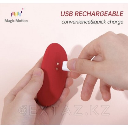 MAGIC MOTION NYX Вибратор красный от sex shop Extaz фото 3