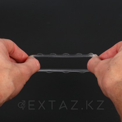 Рельефті эрекциялық сақина Мөлдір оки Чпоки (D 2 см) от sex shop Extaz фото 3